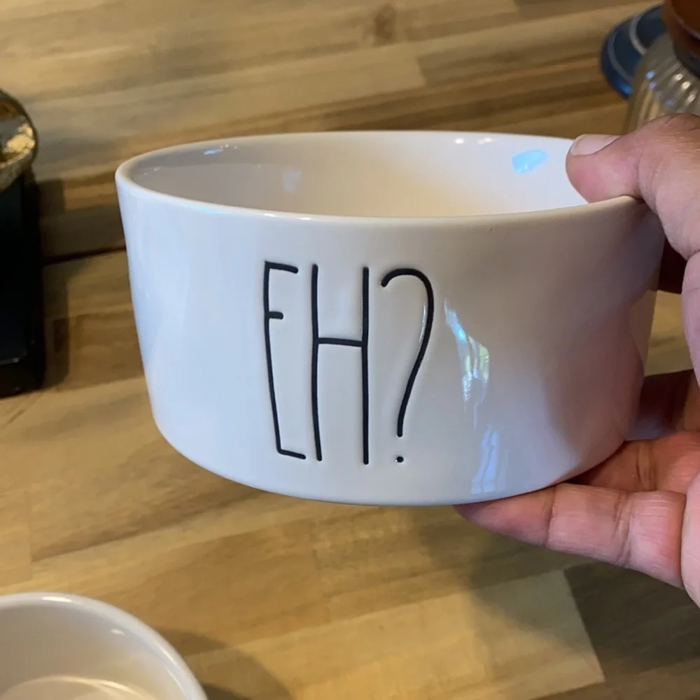 RAE DUNN Canada pet bowls